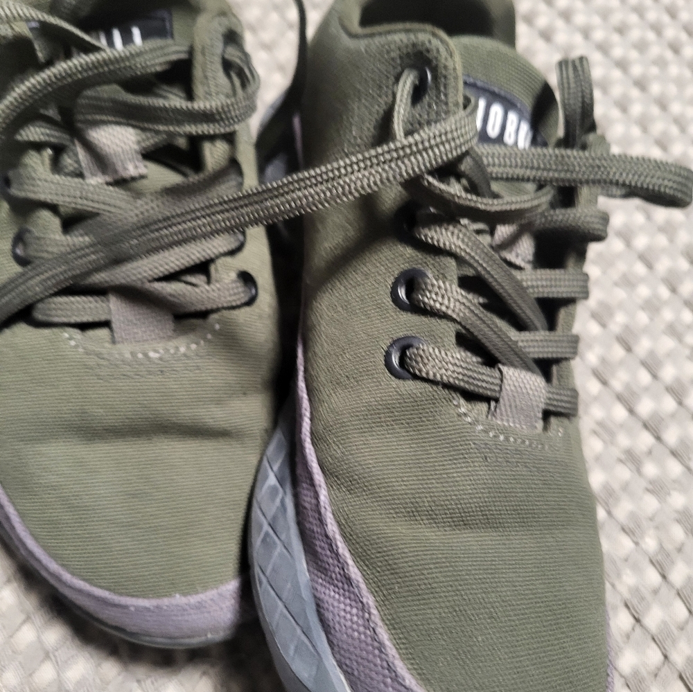 NOBULL Canvas Trainer Moss Green Women’s 6 - Picture 9 of 10